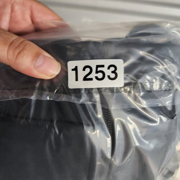 Men's Adidas Size M Medium Tres Three Stripe Black Polyester Track Jacket - Picture 8 of 8